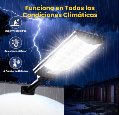 Pack x3 Focos Solares "Guardián LED" con Sensor Inteligente